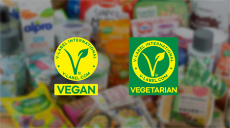 Wat betekent het V-Label logo en keumerk op vegetarische en plantaardige voedingsproducten voor jou als consument?