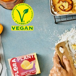 V-Label keurmerk gecertificeerde vegan boter