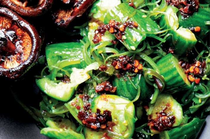 Wakame-Salade met Komkommer