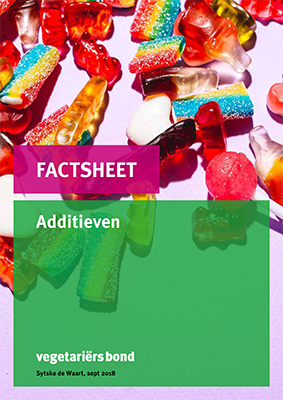 Factsheet over additieven zoals e-nummers en gelatine